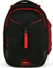 A black and red satch backpack is shown against a white background. Produktbild-Vorschau