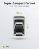 Goobay 74446 menič pohlaví kábla USB-C Silver Náhľad obrázku produktu 3