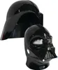 A black Darth Vader helmet is shown from two angles against a white background. Anteprima dell’immagine prodotto