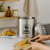 Relaxdays – pojemnik na kompost do kuchni, 5 l, mały kosz Podgląd zdjęcia produktu 2