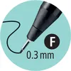 Fineliner avec pointe à ressort - STABILO SENSOR F - fin - Voir les images du produit 14