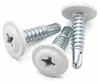 100 Stück Blechschrauben Weiß RAL 9010 Flachkopf 4.2x19 Produktbild-Vorschau 1