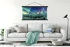 MuchoWow® Textilposter Meer - Eis - Nordlicht - Winter - Produktbild-Vorschau 3