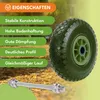 KRUMAD Schubkarrenrad Vollgummi 3.00-4, Produktbild-Vorschau 3