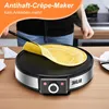 SNAILAR Crêpe-Maker AN-110, 1200 W, 30 cm Antihaftplatte, Produktbild-Vorschau 4
