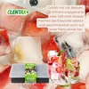 CLENTAX Eiswürfelform Silikon mit Deckel 3er Pack - Produktbild-Vorschau 4