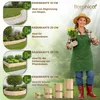 Floranica Rasenkante Holz Flexible Beeteinfassung  20 x 200 Produktbild-Vorschau 2