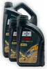 Three bottles of Fuchs Titan GT1 Pro C-3 5W-30 engine oil are arranged in a staggered formation against a white background. Produktbild-Vorschau