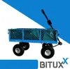 Bituxx Transportwagen Gartenkarre Gartenwagen Handwagen Produktbild-Vorschau 2
