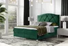 Boxspringbett Schlafzimmerbett DURMUS 160x200cm in Stoff Produktbild-Vorschau 1