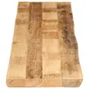 vidaXL Blat z krawędzią drzewa 160x40x3,8 cm Szorstkie lite Podgląd zdjęcia produktu 3