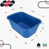 KOTARBAU® Mörtelkübel eckig 55 L Blau Kunststoff Produktbild-Vorschau 3