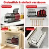 Topfdeckelhalter,Erweiterbarer Deckelhalter Produktbild-Vorschau 5