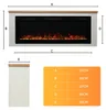 HOMAVO 50‑Zoll Elektrokamin mit Heizung - 1000 / 2000W - Produktbild-Vorschau 7