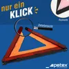 PETEX Warndreieck Mini– Kompaktes Pannendreieck mit EU Produktbild-Vorschau 5