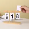 Holz-Flip-Kalender mit großer Zahlenanzeige, Produktbild-Vorschau 6