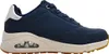 A side view of a blue Skechers sneaker. Podgląd zdjęcia produktu