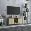 vidaXL Szafka pod TV z metalowymi nogami dąb sonoma Podgląd zdjęcia produktu 8