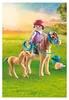 Plm Enfant Avec Poney Et Son Bebe Voir les images du produit 4