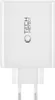 A white power adapter with the brand logo and name printed on it. Produktbild-Vorschau