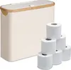 Relaxdays – pojemnik na papier toaletowy, 12 rolek, wys. x Podgląd zdjęcia produktu 1