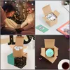 Kurtzy Braune Geschenkboxen aus Kraftpapier (50 Stück) - 5 Produktbild-Vorschau 5