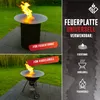Becker Design® Feuerplatte für Feuertonne & Kugelgrill ⌀ Produktbild-Vorschau 4