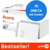 NOUVEAU : print24 Enveloppes avec fenêtre, DIN C4, non Voir les images du produit 1