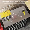 HOMCOM Werkstattwagen mit 5 Schubladen Werkzeugwagen leer Produktbild-Vorschau 5