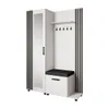 Garderobenschrank LIVIA – Garderoben-Set mit Spiegel und Produktbild-Vorschau 2