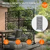 ML-Design Metall-Sichtschutz Firenze 90x180 cm aus Stahl Produktbild-Vorschau 2