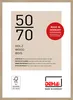 DEHA Design Holz Bilderrahmen Fontana, 50x70 cm, Eiche Produktbild-Vorschau 2