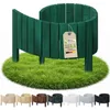 Floranica Záhradný obrubník V40 x D100 cm Zelený – rovný Náhľad obrázku produktu 1