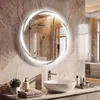 Specchio da bagno COSTWAY, armadio da bagno rotondo con Anteprima dell’immagine prodotto 2