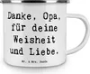 Mr. & Mrs. Panda Pott Spruch Opa Weisheit und Liebe - Weiß Produktbild-Vorschau 3