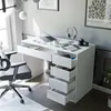 Idohome - Schreibtisch mit Schubladen BELLA 110x77x55 cm Produktbild-Vorschau 6
