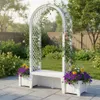 KHW Gartenbank Brüssel", weiß" Produktbild-Vorschau 5