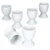 sada 6 šálků Lotta Eggcups z bílého porcelánu pro 6 osob Náhled obrázku produktu 2