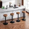 EUGAD 1 x Barhocker drehbar, höhenverstellbar, Metall, Produktbild-Vorschau 8