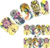 Tattoo Nail Traumfänger Federn Aufkleber Nagel Sticker Produktbild-Vorschau 1