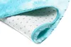 Teppich Rund Kurzflor Wohnzimmer Schlafzimmer Blau Gefärbt Produktbild-Vorschau 6