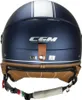 Jet Helm CGM 191V PIX VINTAGE Satiniertes Silberblau Produktbild-Vorschau 3