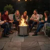 Relaxdays Feuerschale ohne Rauch, Edelstahl, HxD 45 x 49 Produktbild-Vorschau 3