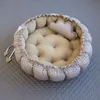Zweiseitig Babynest ENGELSNEST XXL Punkte BRAUN Baumwolle/ Produktbild-Vorschau 3