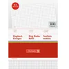 A product shot of A5 squared ring binder refills, showing the packaging and the product itself. Podgląd zdjęcia produktu