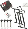 2x Schienen Schrauben Fett Scharnier Dämpfer Flexboard Produktbild-Vorschau 1