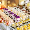 50x Quadratische Dessertbecher 120 ml – Wiederverwendbare Produktbild-Vorschau 8