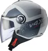 CABERG RIVIERA V4X ALPHA Jethelm S in grau/beige Produktbild-Vorschau 2