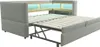 Łóżko tapicerowane Sweiko sofa rozkładana 90/180*190cm, Podgląd zdjęcia produktu 6