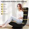 Klappbarer Bodensessel, 360° drehbarer Gaming-Stuhl mit Produktbild-Vorschau 4